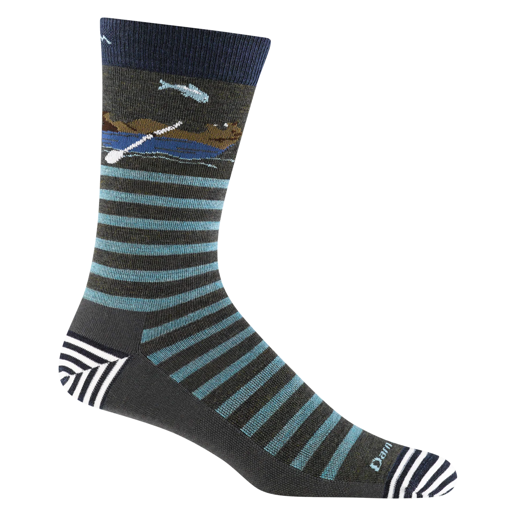 Animal Haus Crew Lightweight Lifestyle Socks- Forest